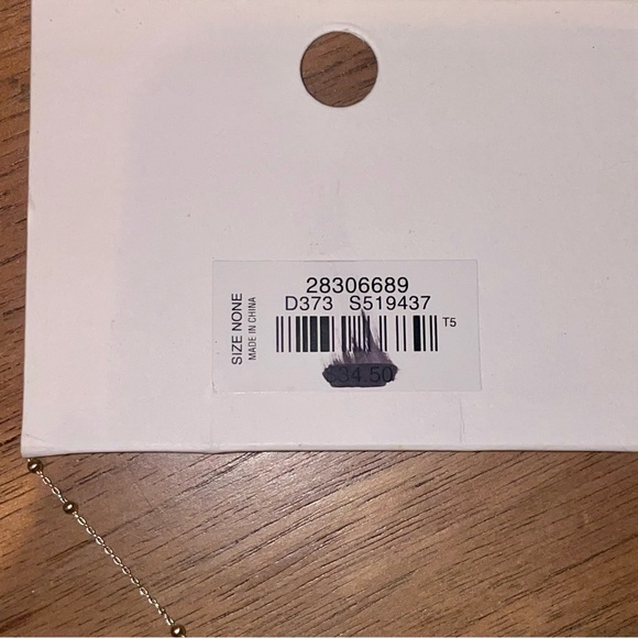 BNWT LOFT long gold necklace - Picture 12 of 12